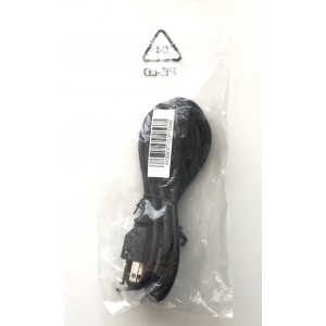 CABLE DE  DE TRES PUNTAS  PARA MONITOR Y TV. LG. CABLE ORIGINAL LG.  “NUEVO“ / NUMERO DE PARTE  EAD60810701 / TIPO B / 15 A / 100-127 V / 3 CLAVIJAS / MODELOS  24UD58-BA / 49SH7DB-BE / 55EG5CD-CF / 55EJ5D-BF / 55LV35A-5BC / 98LS95A-5BL / 98LS95D-BF